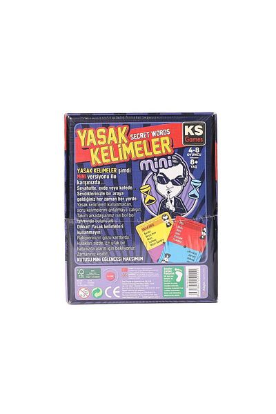 Ks Puzzle 25115 Mini Prohibited Words Game -ks Games