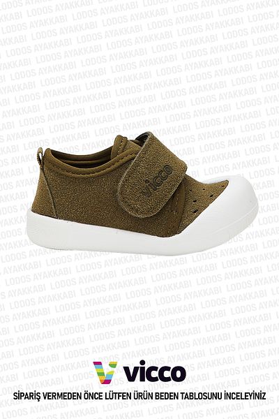 Vicco men's First Step Smart Step Daily Slippers - Anka Model KHaki