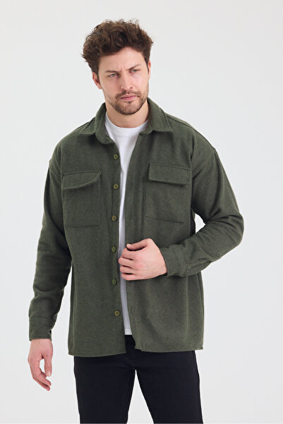 DOAYS Ανδρικό πουκάμισο μπουφάν Stamp Fabric Regular