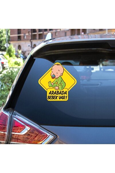HEDİYENE BAK Arabada Bebek Var Araç, Araba, Oto, Motorsiklet, Kask, Laptop, C...