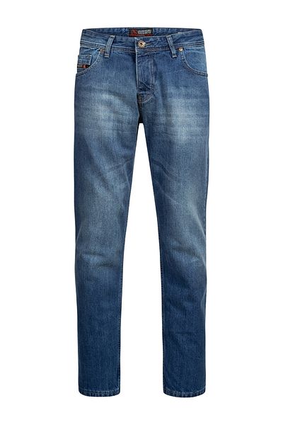 Alessandro Salvarini A. Salvarini Beppo Designer Herren Jeans Hose Basic Jeanshose Comfort Fit