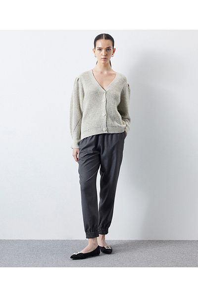 İpekyol basic cardigan with collet