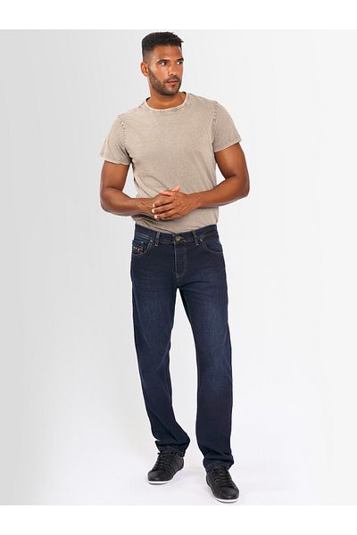 Alessandro Salvarini A. Salvarini Beppo Designer Herren Jeans Hose Basic Jeanshose Comfort Fit