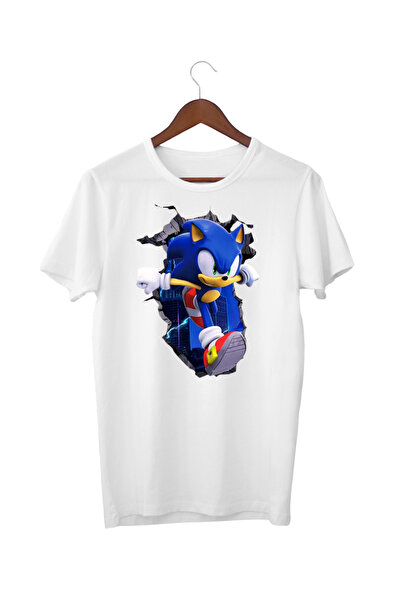 ALPŞAN TİCARET تي شيرت سونيك - موديل للأطفال والكبار، سونيك 000022