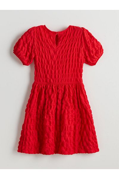 LC Waikiki New Season Crew Neck Girl's Dress - S5Ii97Z4