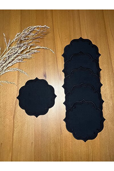 Smiling Home 6 bucăți șervețele de prezentare pentru cocktail cu model de ied...