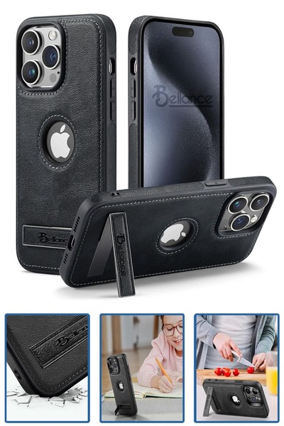 Bellance İphone 15 Pro Uyumlu Telefon Kılıfı Yüksek Kaliteli (0670BK -15PRO)