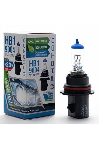 Photon Hb1 12v 65/55w 9004 Pr Ll %30 Fazla Işık Halojen Serisi Ampul