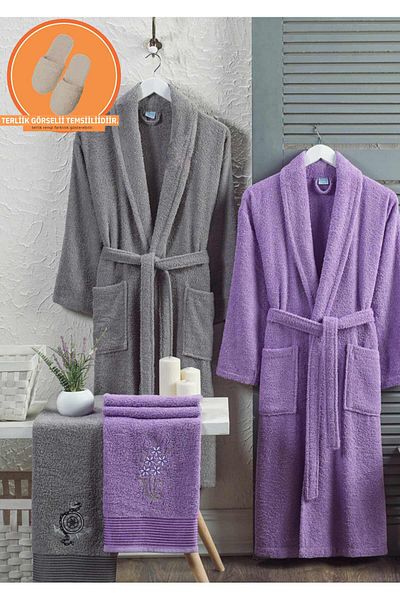 Rebeka Towel Bathrobe Set of 4