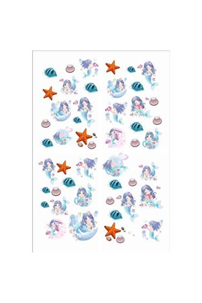 Parti Dükkanım Deniz Kızı Little Sticker 33*48 cm