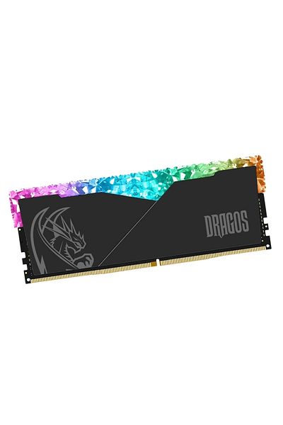 DRAGOS ذاكرة Aquarius 16 جيجابايت DDR5 6000 ميجا هرتز CL46 1.35 فولت RGB مع مبدد حراري
