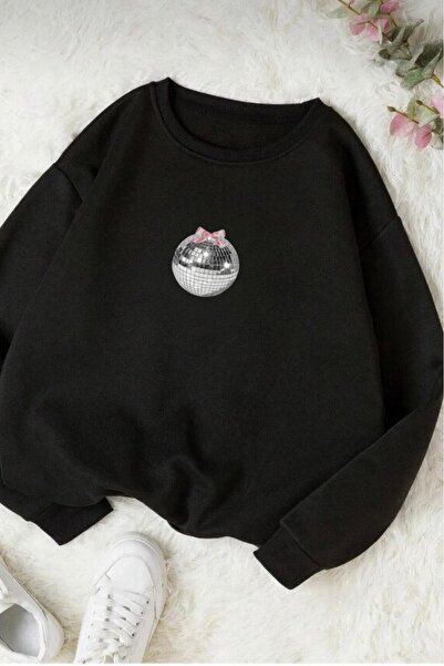 NO 601 Hanorac de iarnă fără glugă, negru, cu gât de bicicletă