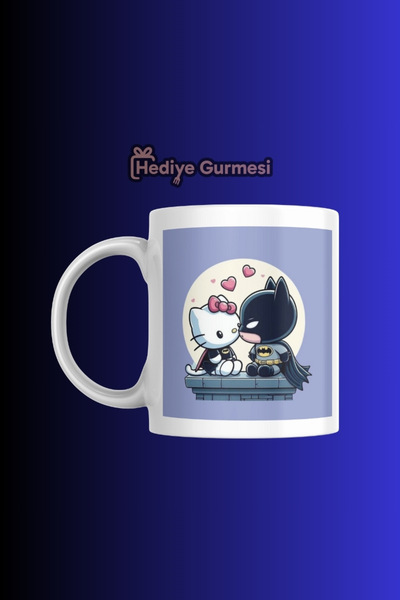 Hediye Gurmesi Batman Hello Kitty Pinterest Sevgili Kupası , Marvel Tasarım Mug