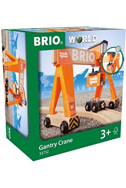 BRIO Train Cargo Loading Gantry Crane, 3+ years