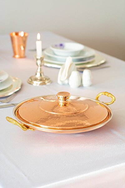 Bakır Concept مقلاة صفيحة نحاس 30 سم