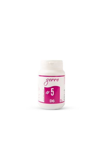 Avogadro Homeopati Schüssler Zerre Tissue Salt -#5 400 Tablets