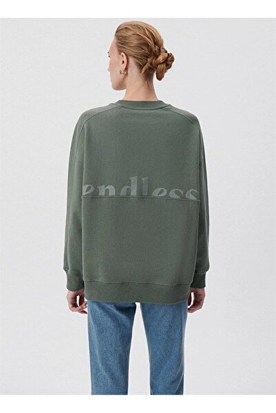 Mavi Γυναικείο φούτερ Crew Neck M1s10015 Σκούρο Γκρι