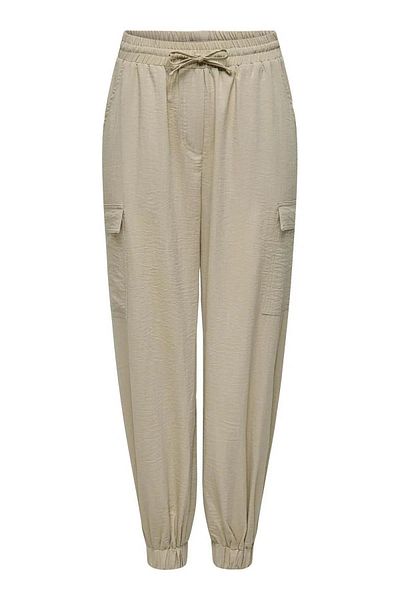 ONLY Women's Onlkatınka High Waist Cargo Pants15301008 Beige