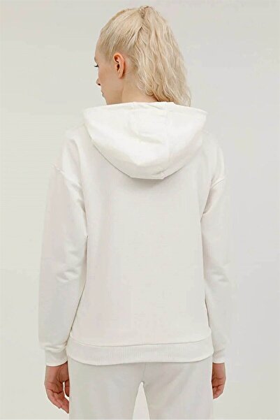 lumberjack Sn80 Basic Women's Hooded Sweatshirt - Pack of 2, Ecru