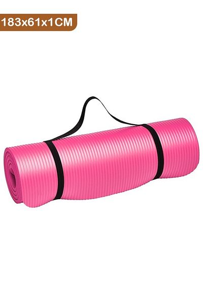 Taimi Exercise Yoga Mat Rose Pink 183cm X 61cm X 10mm