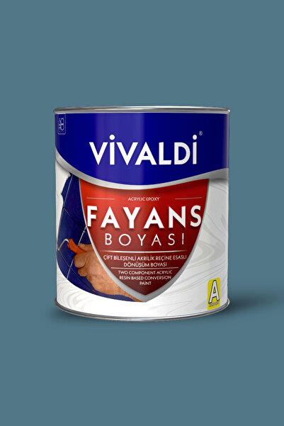 Vivaldi Fayans Boyası - Astar Ve Vernik Gerektirmeyen Boya - Sınırsız Renk 1 Kg