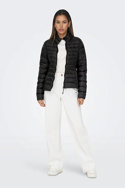 ONLY Onlnewtahoe Zippered Pocket Stand Collar Regular Fit Quilted Puffer Coat 15304783