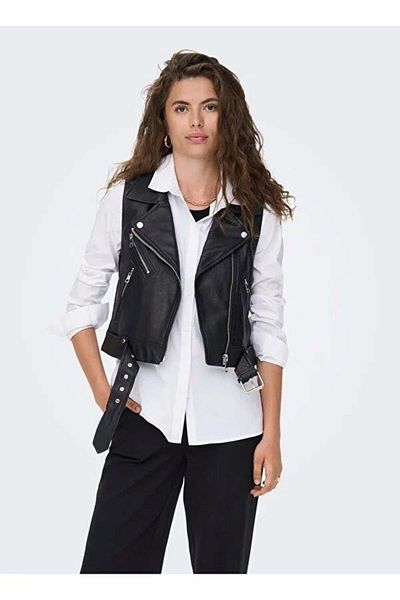 ONLY Vestă neagră de damă 15239240