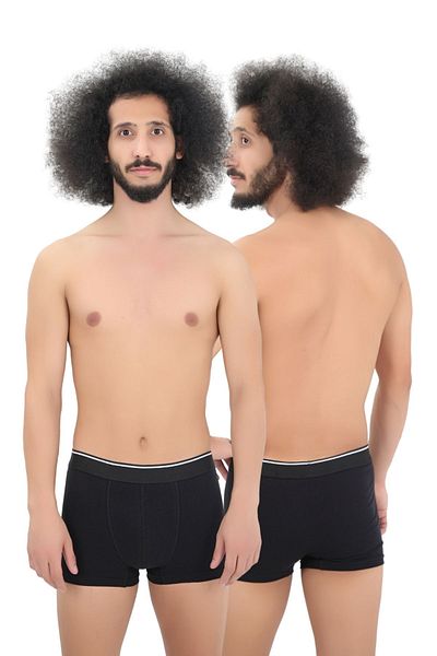 CENNETOĞLU Men's 6 Pieces Lycra Boxers Special Packaged Package