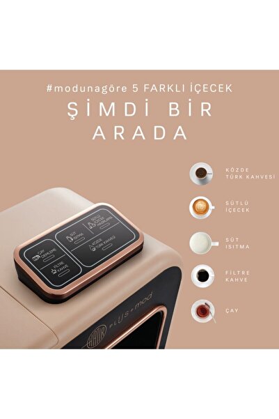 Karaca Hatır Plus Mod 5 In 1 Kahve Ve Çay Makinesi Rosie Brown