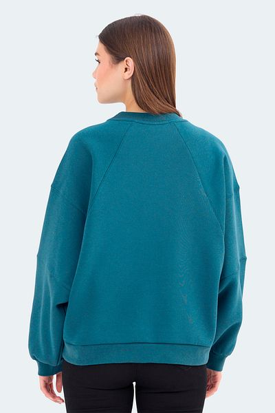 Slazenger Hanorac VIA pentru femei, culoare petrol