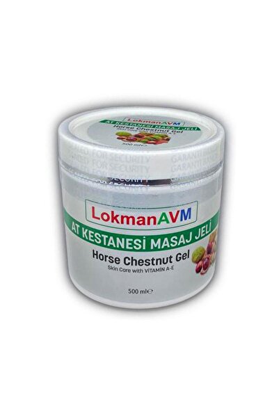 LokmanAVM Atkestanesi Masaj Jeli Nane Yağı Katkılı At Kestanesi Kremi 500ml