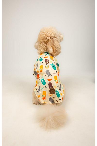 Buf & Buf Furry - Summer Cat Dog Shirt Small Medium Breed Custom Printed