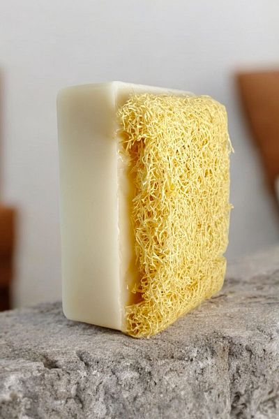 Pure Touch صابون ألياف اليقطين مع حليب الماعز