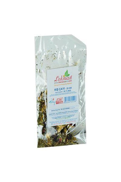 LokmanAVM Natural Ottoman Tea 1st Quality 12 Herb Mixed Winter Tea 25gr