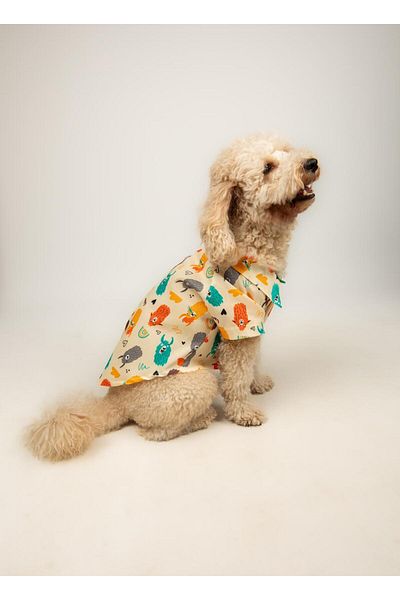 Buf & Buf Furry - Summer Cat Dog Shirt Small Medium Breed Custom Printed