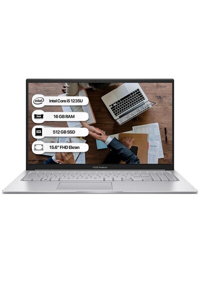 ASUS Vivobook 15 X1504ZA-NJ1023 i5-1235U 16GB RAM 512GB SSD 15.6 inç FHD