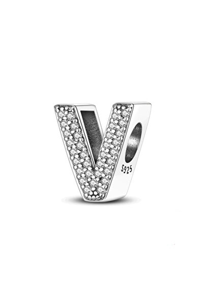 Fubena Taşlı V Harf Charm