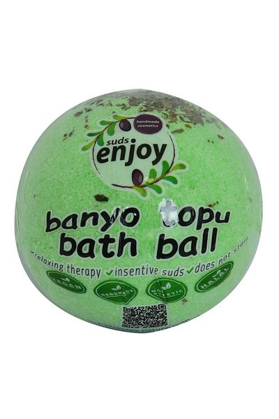 Enjoy Handmade Eucalyptus Bath Bomb Bath Ball Green 100gr