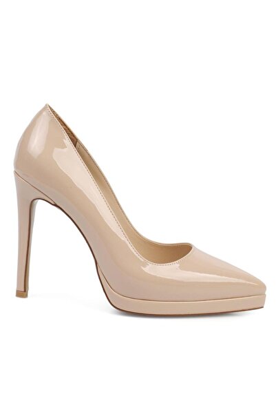 Capone Outfitters Capone Pointed Toe Platform High Heeled Women's Shoes