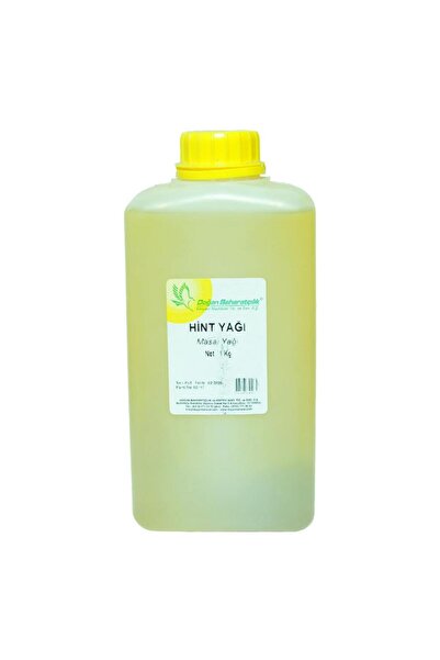 Doğan Baharatçılık Hint Yağı 1kg Doğal Masaj Kiloluk Bidon