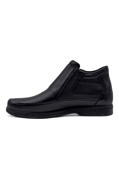 ZAC SHOES ZAÇ ZIPPER ΑΝΔΡΙΚΕΣ ΜΠΟΤΑΚΕΣ ΜΑΥΡΟ