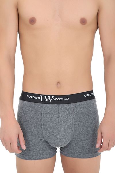 UNDERWORLD Ανδρικά άνετα, μη αναδιπλούμενα Premium Boxer Lycra Boxer 6 συσκευασιών
