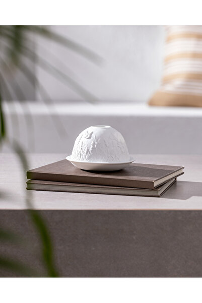 Madame Coco Chaleur Led'li Dekoratif Mumluk - Beyaz