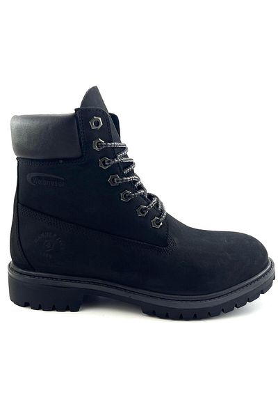 Hammer Jack 1101 Daily Haiki Δερμάτινες Ανδρικές Μπότες-μαύρο Nubuck