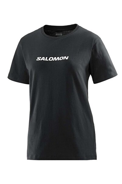 Salomon Lc2217 Logo Ss Tee W T-Shirt Women T-Shirt Black