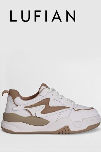 Lufian 121230010 Παπούτσια Maya Unisex Sneaker Μπεζ