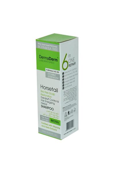 DermaDerm HD-88 Horsetail 250m Dandruff Shampoo with Biotin