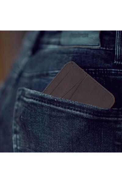 gio&mi Чорний гаманець із натуральної шкіри - Boris B2