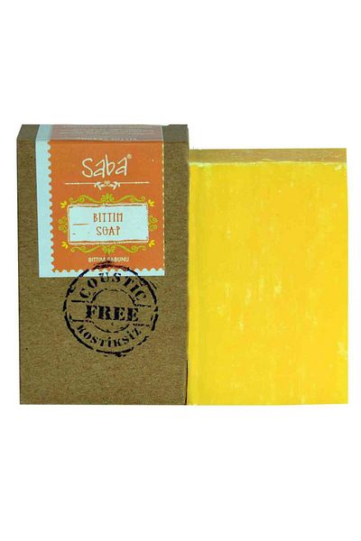 Saba صابون بيتيم طبيعي نقي مصنوع يدويًا بدون إضافات 125 جرام