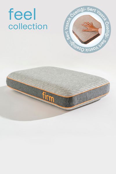 Softlife Feel Firm Visko Pillow - Hard Visco Orthopedic Pillow